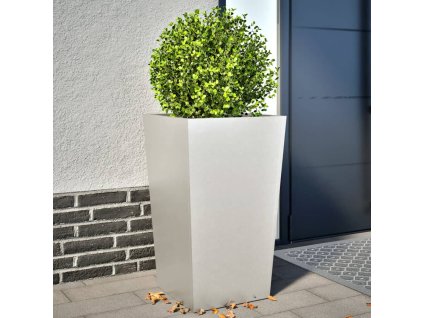 vidaXL Zahradní truhlíky 2 ks 45 x 45 x 75 cm nerezová ocel