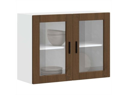 vidaXL Kuchyňská nástěnná skříňka se skleněnými dvířky "Porto"