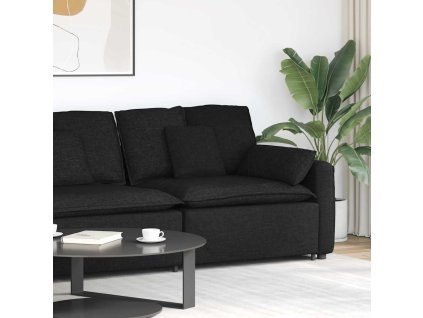 vidaXL Modulární pohovka koncový modul s područkami a polštáři 100 cm