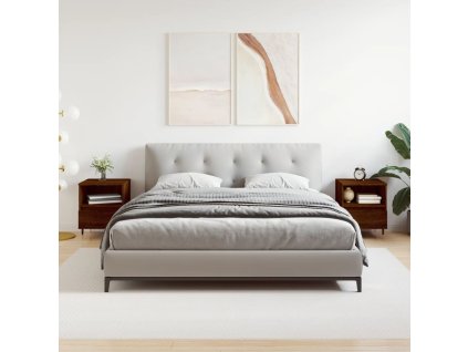 vidaXL Noční stolky 2 ks hnědý dub 40 x 35 x 50 cm kompozitní dřevo