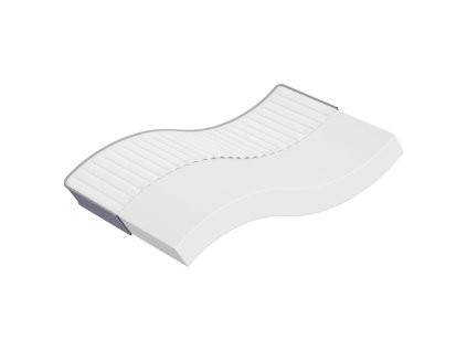 vidaXL Pěnová matrace středně měkká 120 x 200 cm