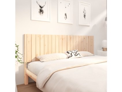 vidaXL Čelo postele 205,5 x 4 x 100 cm masivní borovice