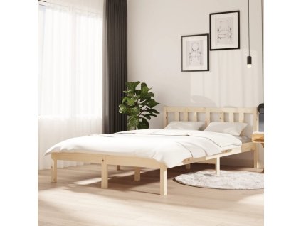 vidaXL Rám postele bez matrace masivní dřevo 120 x 200 cm