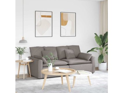 vidaXL Modulární pohovka s polštáři taupe