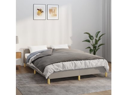 vidaXL Zátěžová deka s povlečením šedá 152 x 203 cm 7 kg textil