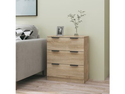 vidaXL Příborník dub sonoma 60 x 30 x 70 cm kompozitní dřevo