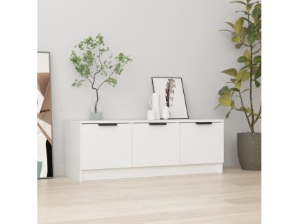 vidaXL TV skříňka bílá 102 x 35 x 36,5 cm kompozitní dřevo