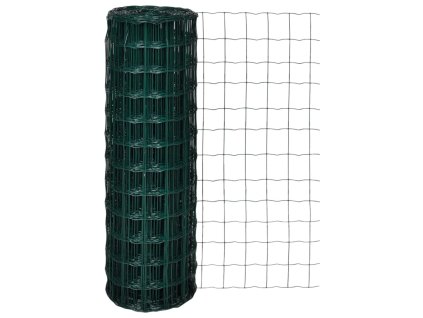 vidaXL Euro plot ocel 25 x 1,2 m zelený