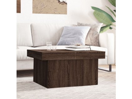 vidaXL Konferenční stolek hnědý dub 100 x 55 x 40 cm kompozitní dřevo