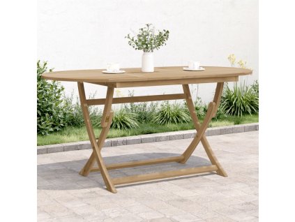 vidaXL Skládací zahradní stůl 160 x 85 x 75 cm masivní akáciové dřevo