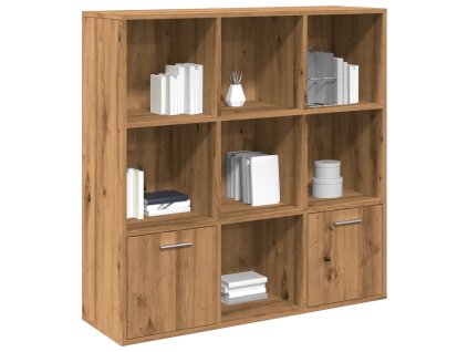 vidaXL Knihovna dub artisan 98 x 29 x 97,5 cm kompozitní dřevo