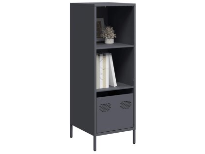 vidaXL Skříň antracitová 35 x 39 x 103,5 cm ocel