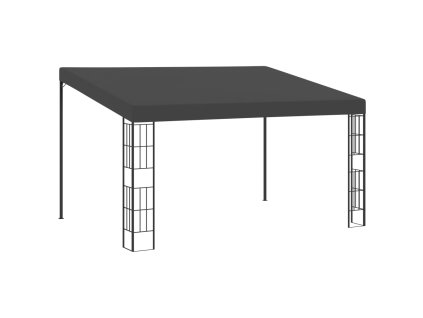 vidaXL Altán ke zdi 3 x 4 m antracitový textil