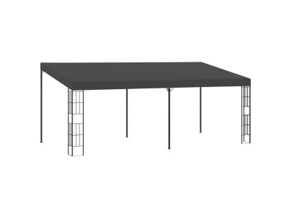 vidaXL Altán ke zdi 3 x 6 m antracitový textil