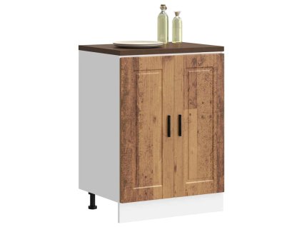 vidaXL Kuchyňská spodní skříňka "Porto" old wood kompozitní dřevo