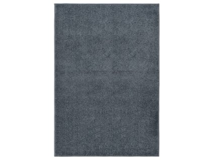 vidaXL Koberec s krátkým vlasem 160 x 230 cm antracitový