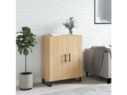 vidaXL Příborník dub sonoma 69,5 x 34 x 90 cm kompozitní dřevo