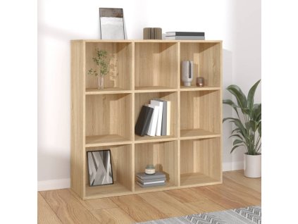 vidaXL Knihovna dub sonoma 98 x 29 x 97,5 cm kompozitní dřevo