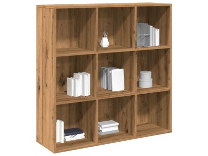 vidaXL Knihovna dub artisan 98 x 29 x 97,5 cm