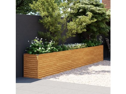 vidaXL Vyvýšený záhon 482 x 50 x 69 cm cortenová ocel