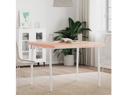 vidaXL Stolní deska 90 x 90 x 4 cm čtvercová masivní bukové dřevo