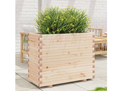 vidaXL Zahradní truhlík 90 x 40 x 72,5 cm masivní borové dřevo