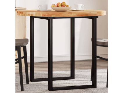 vidaXL Stolní deska kulatá Ø 90 x 4 cm masivní akáciové dřevo