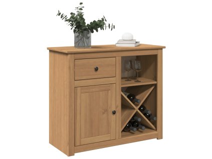 vidaXL Příborník se zásuvkou Panama 93x40x80 cm masivní borové dřevo