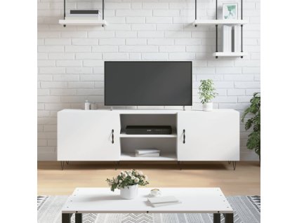 vidaXL TV skříňka bílá 150 x 30 x 50 cm kompozitní dřevo