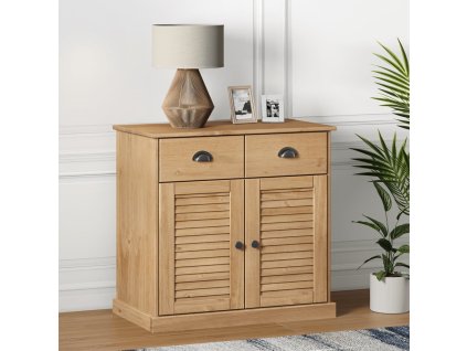 vidaXL Příborník se zásuvkami VIGO 78x40x75 cm masivní borové dřevo