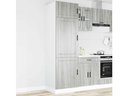 vidaXL Kuchyňská skříňka "Porto" šedý sonoma kompozitní dřevo