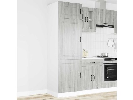 vidaXL Kuchyňská skříňka "Kalmar" šedý sonoma kompozitní