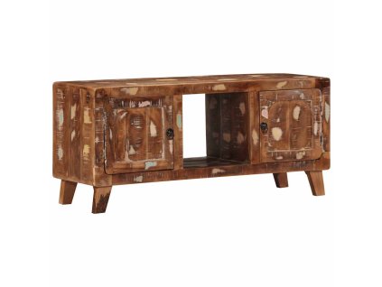vidaXL TV stolek 105x46x32 cm masivní recyklované dřevo
