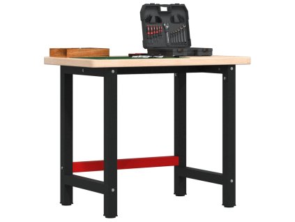 vidaXL Pracovní stůl 100 x 60 x 83 cm masivní dubové dřevo obdélníkový