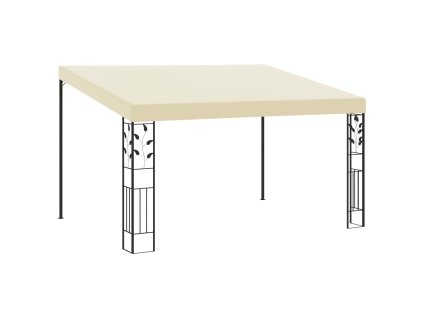vidaXL Altán ke zdi 4 x 3 x 2,5 m krémový