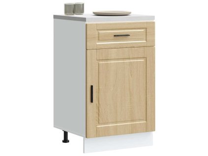 vidaXL Kuchyňská spodní skříňka "Porto" dub sonoma kompozitní dřevo