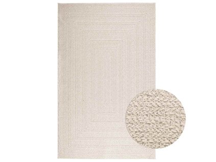 vidaXL Koberec ZIZUR krémová 160x230cm jutový vzhled interiér exteriér