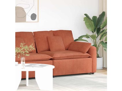 vidaXL Modulární pohovka koncový modul s područkami a polštáři 100 cm