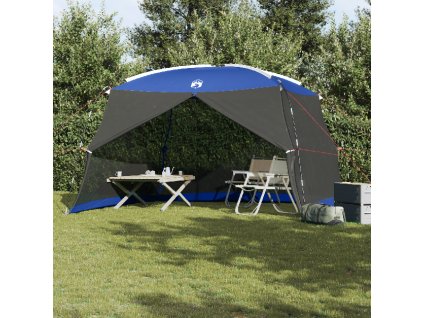 vidaXL Stany se střechou azurově modrá 380 x 380 x 225 cm Polyester