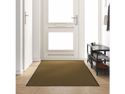 vidaXL Rohož Hnědá a černá 120 x 250 cm 100% polyamid