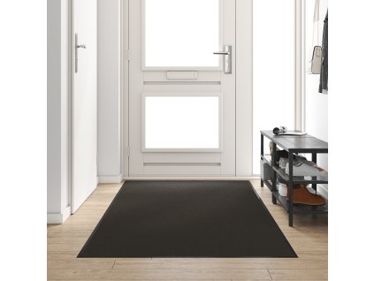 vidaXL Rohož Jiný Černá 120 x 250 cm Polypropylen a vinyl