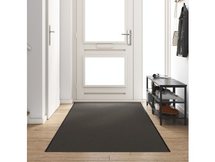 vidaXL Rohož Antracitová a černá 120 x 400 cm Polypropylen a vinyl