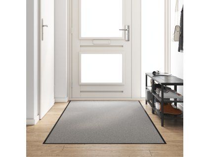 vidaXL Rohož Šedá a černá 120 x 250 cm 100% polyamid