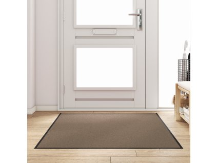vidaXL Rohož Jiný Béžová a černá 120 x 180 cm Polypropylen a vinyl