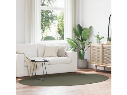 vidaXL Koberec HUARTE Lesní zelená 160 x 230 cm Polyester