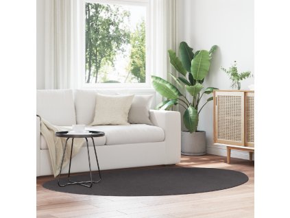 vidaXL Koberec HUARTE Antracit 140 x 200 cm Polyester