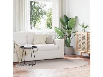 vidaXL Koberec HUARTE Písková 140 x 200 cm Polyester