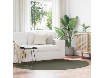 vidaXL Koberec HUARTE Lesní zelená 140 x 200 cm Polyester