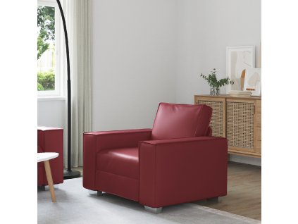 vidaXL Pohovka Víno Červené 99 x 78 x 84 cm textil