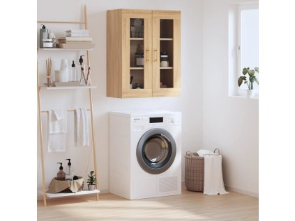 vidaXL Nástěnná skříňka dub sonoma 69,5 x 34 x 90 cm